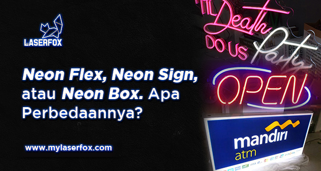 Image of Neon Flex, Neon Sign, atau Neon Box. Apa Perbedaannya?