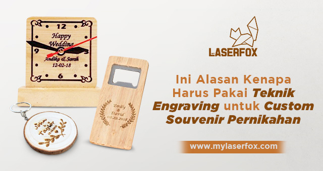 Image of Ini Alasan Kenapa Harus Pakai Teknik Engraving untuk Custom Souvenir Pernikahan