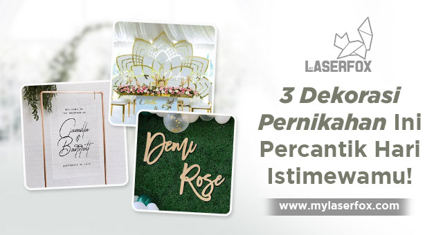 Image of 3 Dekorasi Pernikahan Ini Percantik Hari Istimewamu!