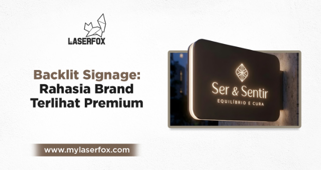 Backlit Signage: Rahasia Brand Terlihat Premium