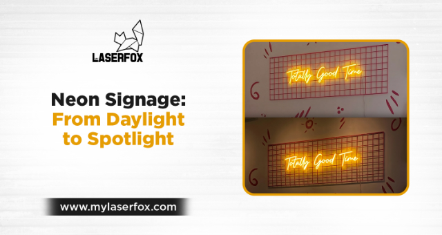 Neon Signage: From Daylight to Spotlight